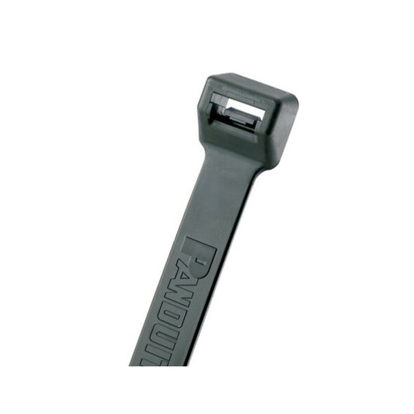Cable Tie, 22 in L, 6 in Max Bundle Dia., Black, Nylon 6/6, 250 lb Strength, 100 PK